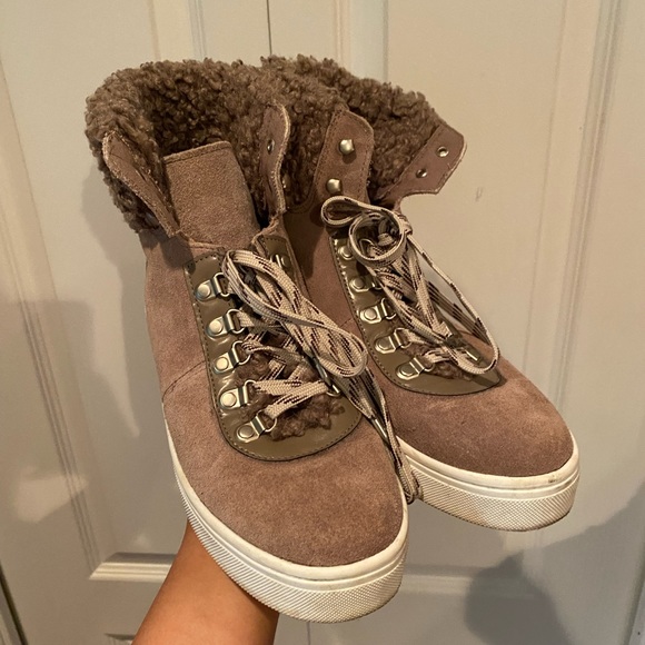 EUC Sam Edelman Luther High Top Sneakers - Picture 2 of 8